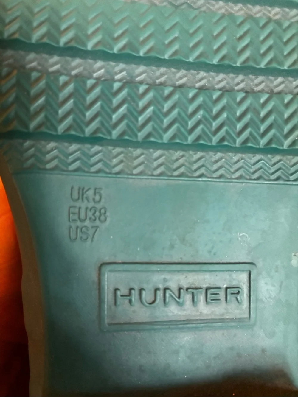 Hunter Teal Tall Rain Boots